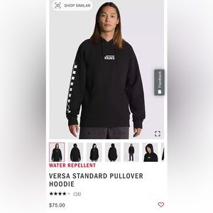 Womans Vans pullover hoodie size large